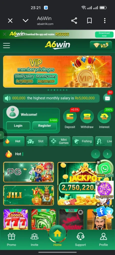 A6Win APK