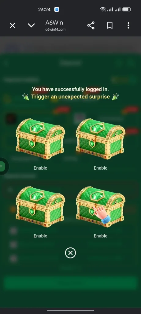 A6Win Treasure Box