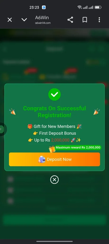 A6Win Welcome